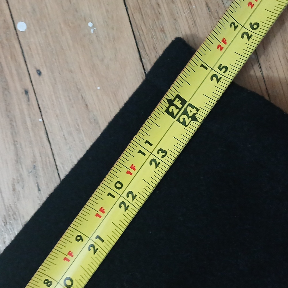 PIERRE CARDIN COAT BLACK MEDIUM - Picture 15 of 15